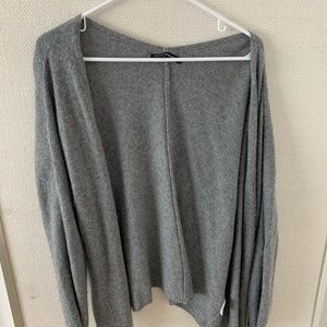 Brandy Melville Open cardigan gray soft
